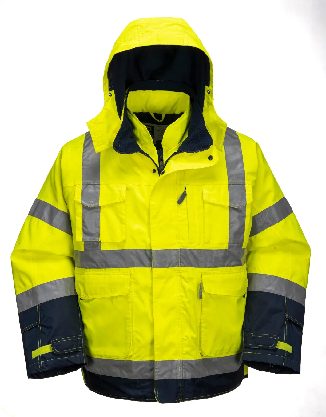 Hi Vis Parka Jacket Reflective Winter Parka