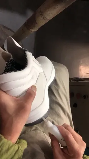 Scarpone antinfortunistico con rigger alto Cow Action con stampa marrone chiaro