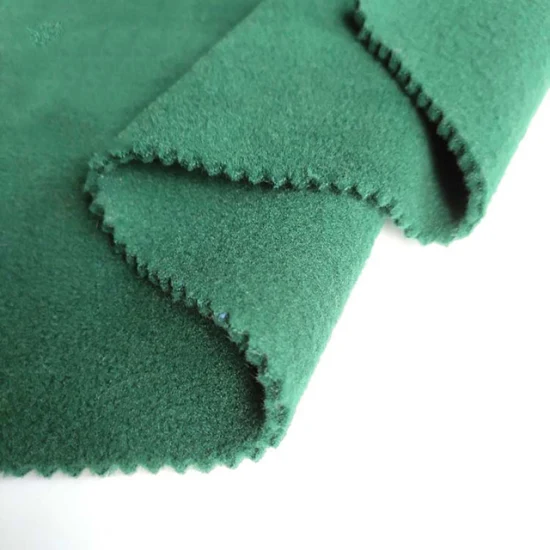 Tessuto in micropile polare lavorato a maglia spazzolato 100% poliestere per uniformi