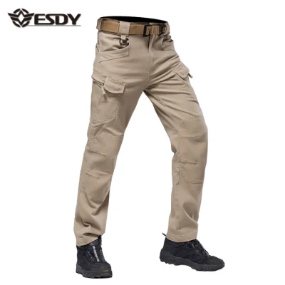 Pantaloni da allenamento militare per esterni Pantaloni cargo sportivi tattici IX7